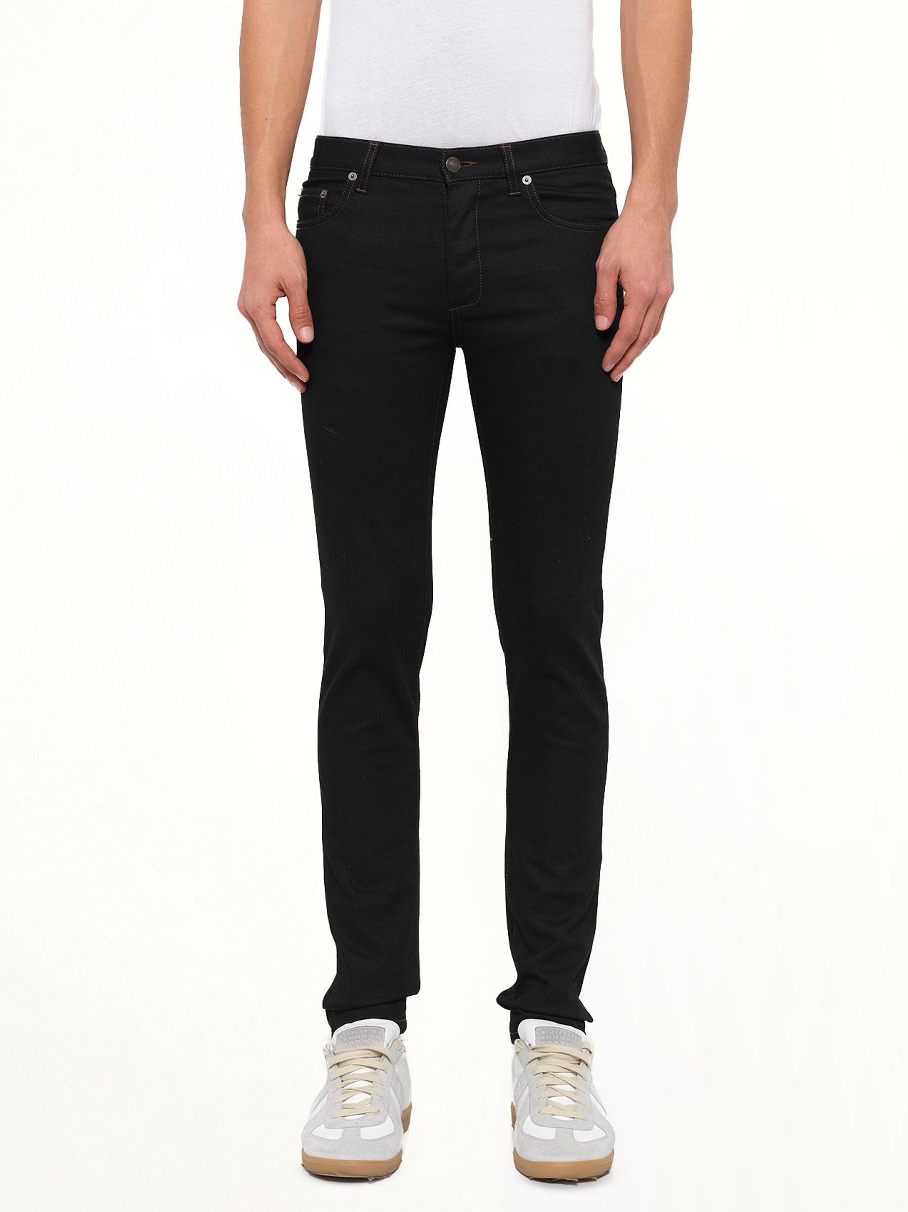 Image of Jeans. Product name - Legging Jeans in Black colour by brand - GIVENCHY