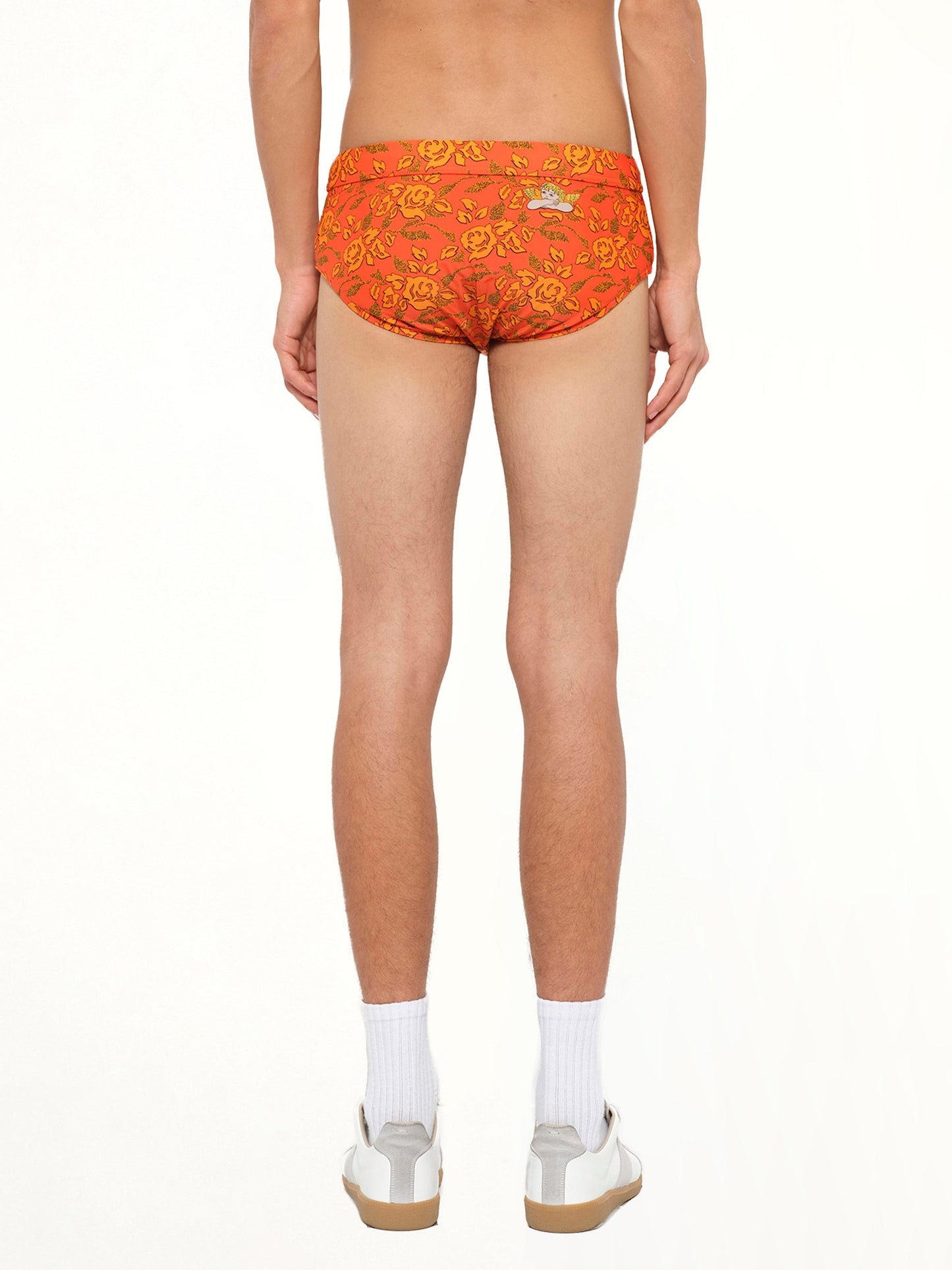 Loewe x Paula Printed Swim Briefs (Orange)