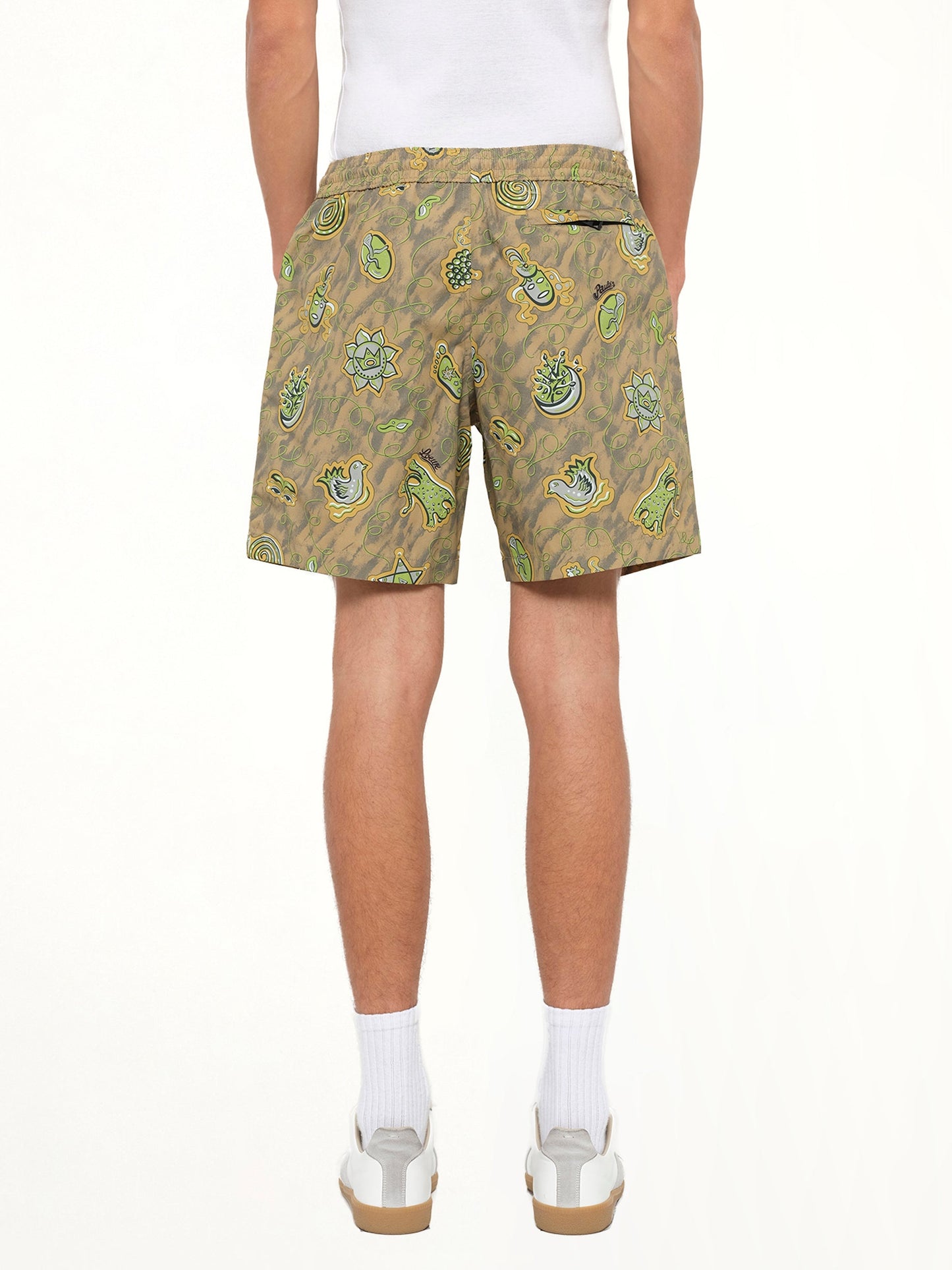 Loewe x Paula Printed Swim Shorts (Green)