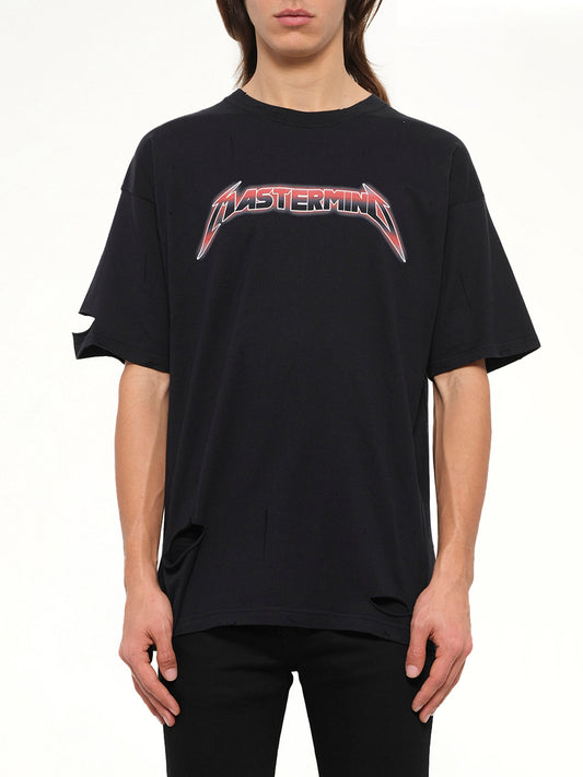 Image of Shirts. Product name - Mastermind Mastermind T Shirt 17Spmm Ts21 D in Black colour by brand - MASTERMIND