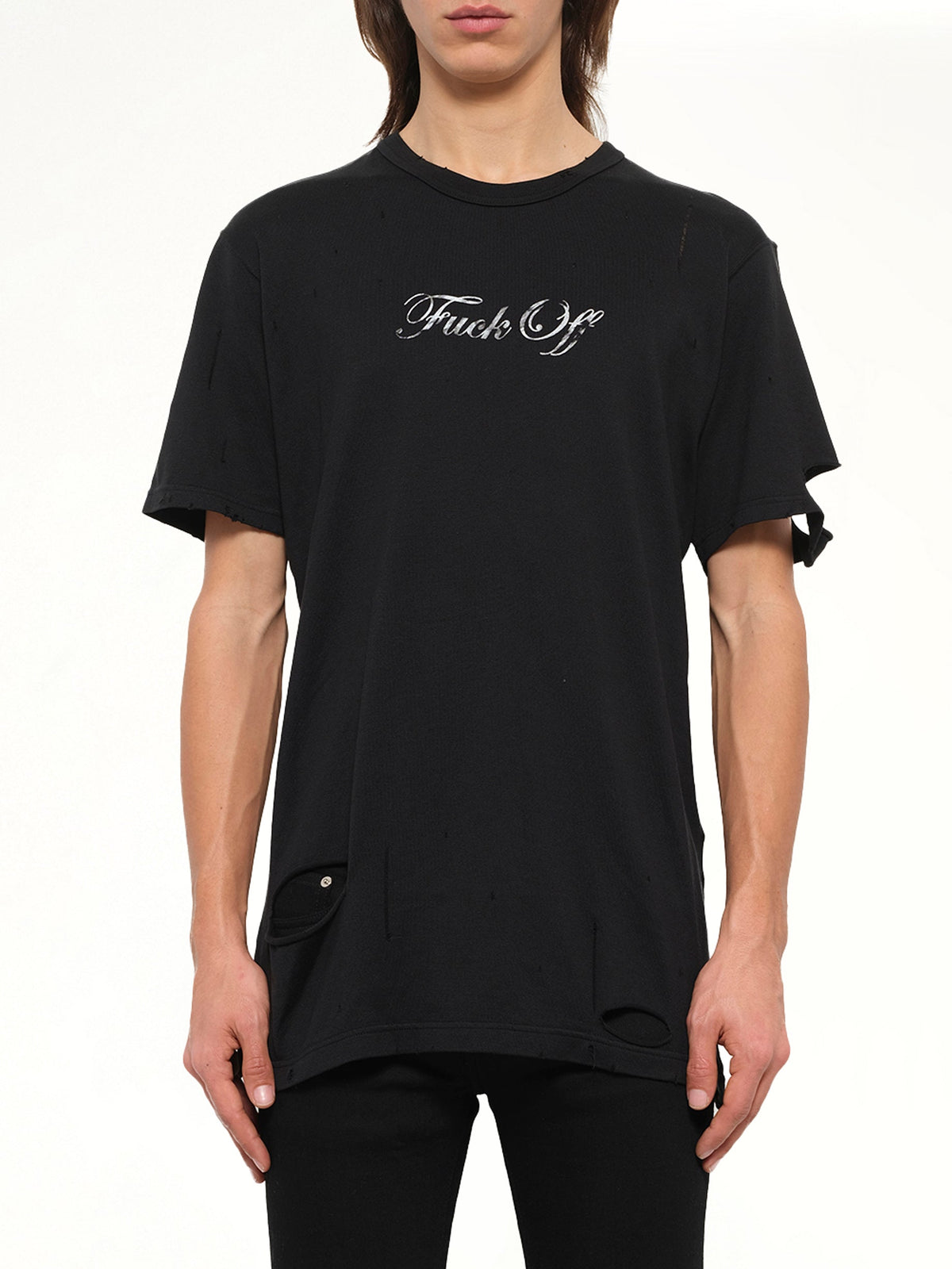 Image of T-Shirts. Product name - Mastermind T-Shirt in Black colour by brand - MASTERMIND