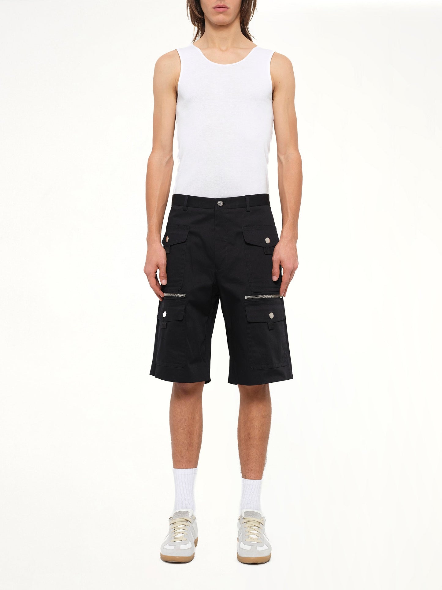 GIVENCHY Pockets Shorts (Black)