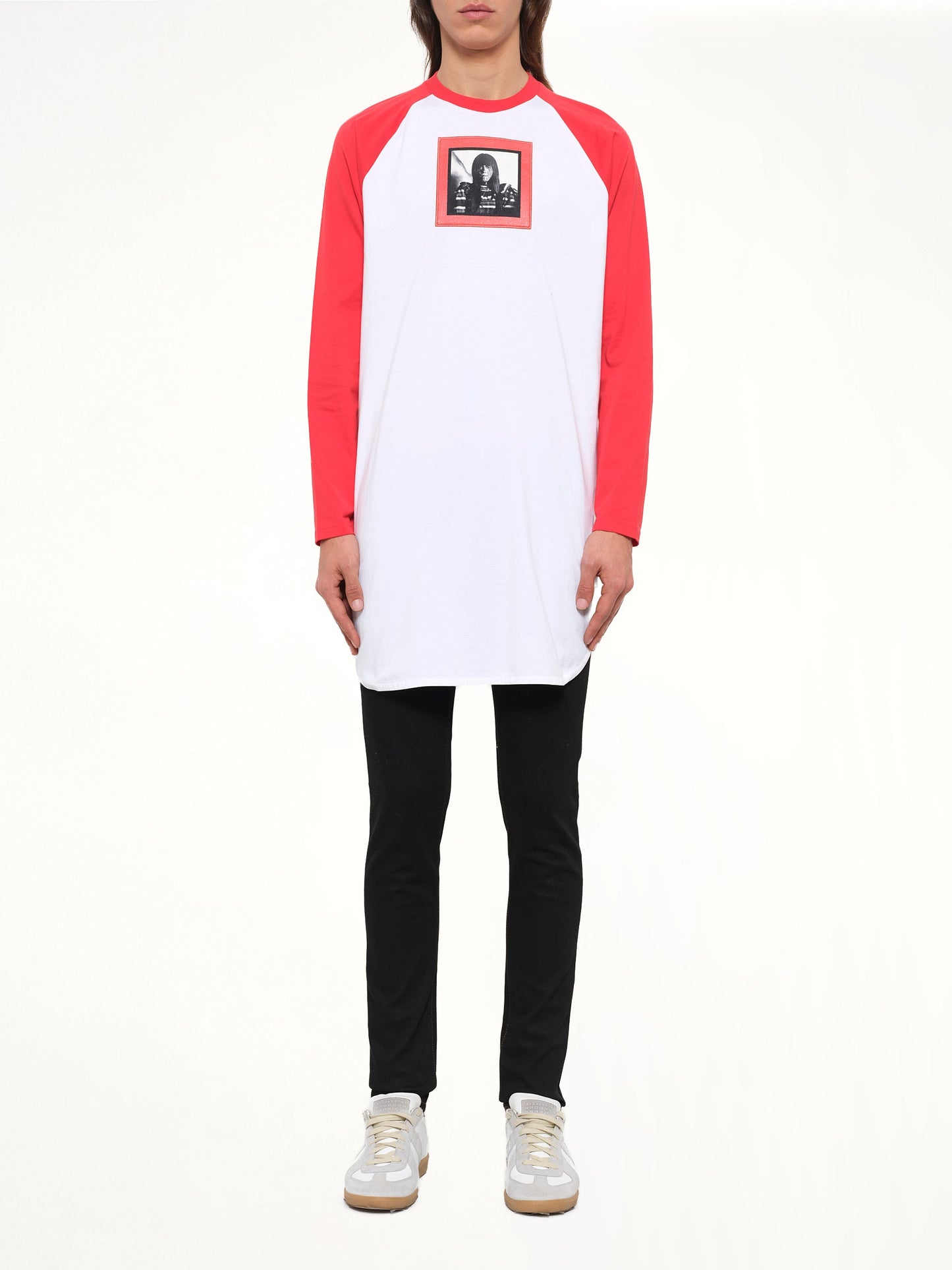 GIVENCHY Podium 3/4 T-Shirt (White)