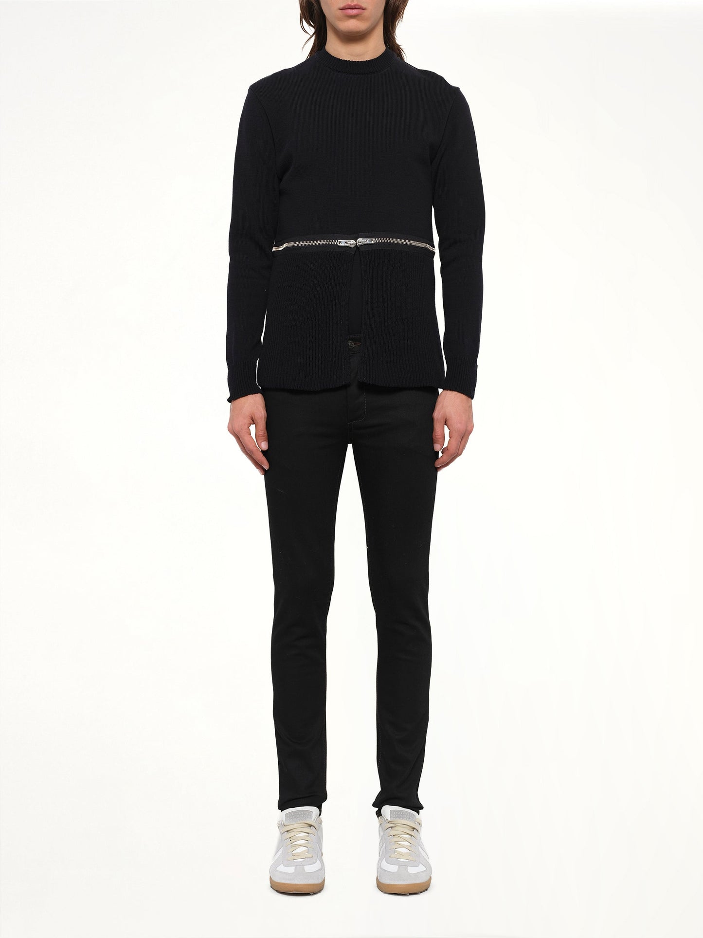 GIVENCHY Podium Zip Pullover (Black)