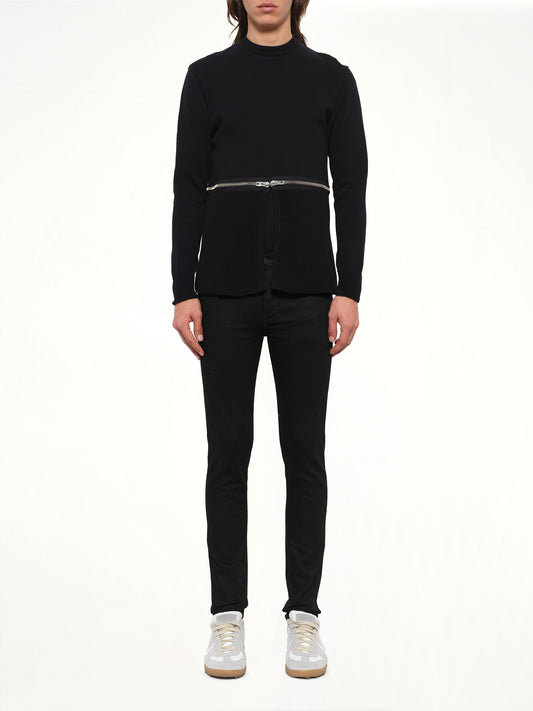 GIVENCHY Podium Zip Pullover (Black)