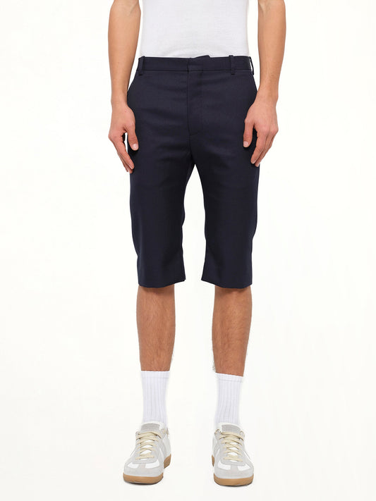 Image of a model wearing Shorts. Product name - Serge Shorts in 8065 colour by brand - BALENCIAGA