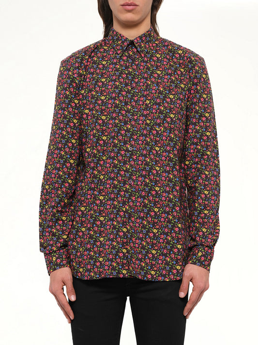 Image of Shirts. Product name - Floral Shirt in 500 colour by brand - GIVENCHY