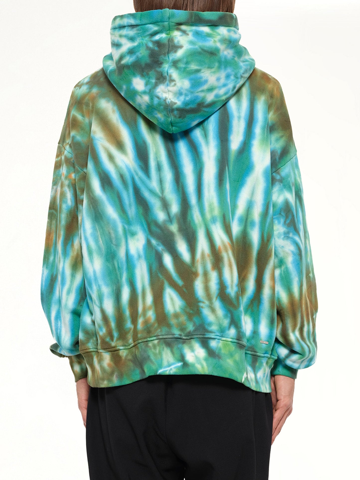 AMIRI Tie Dye Oversize Hoodie (Green)