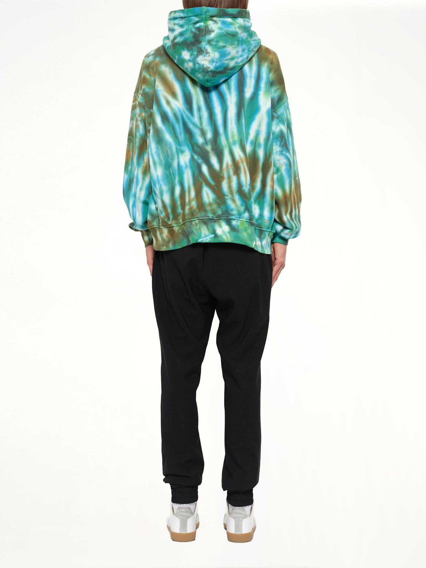 AMIRI Tie Dye Oversize Hoodie (Green)