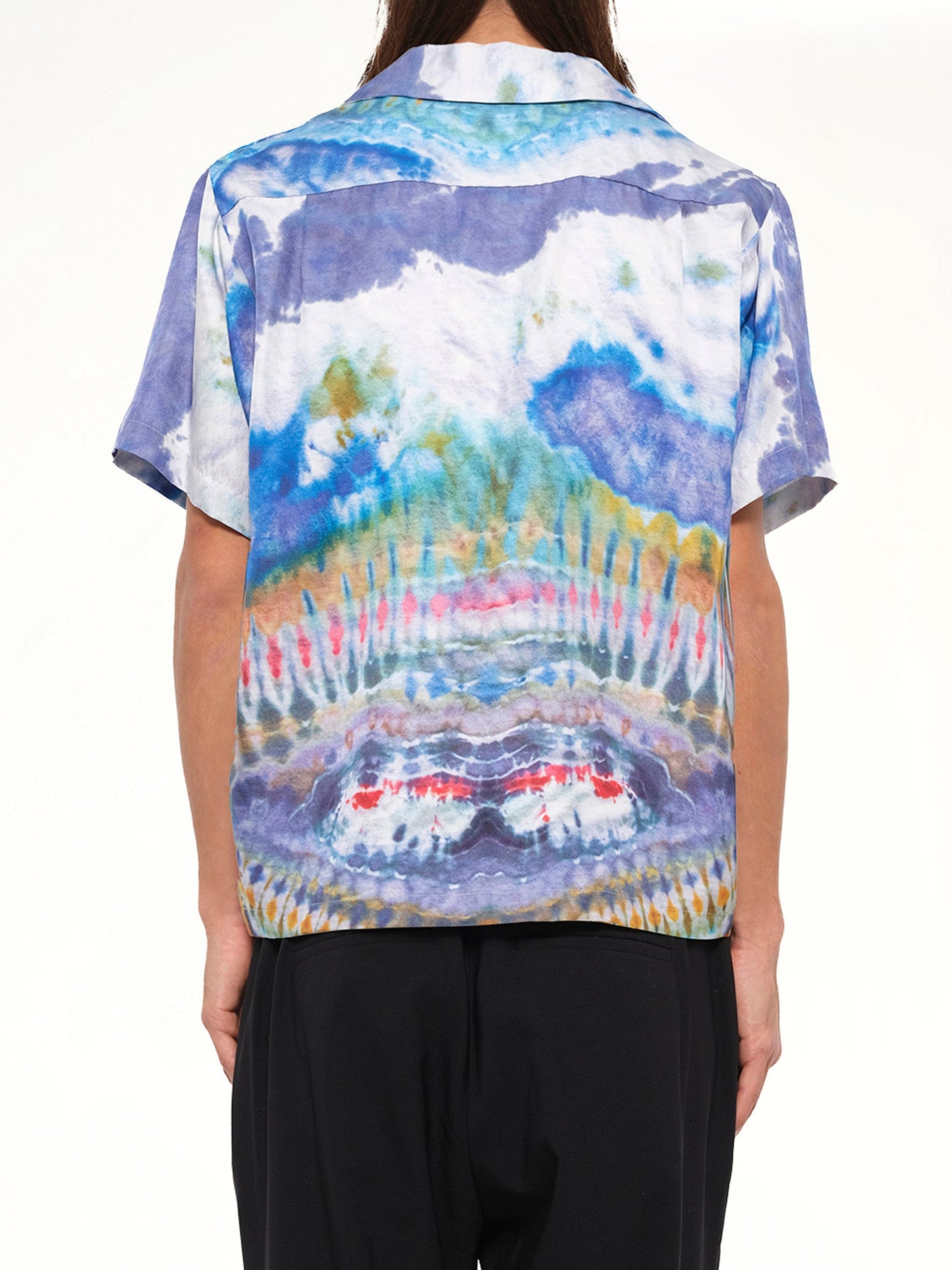 AMIRI Tie Dye Short Sleeve Shirt (Multicolour)