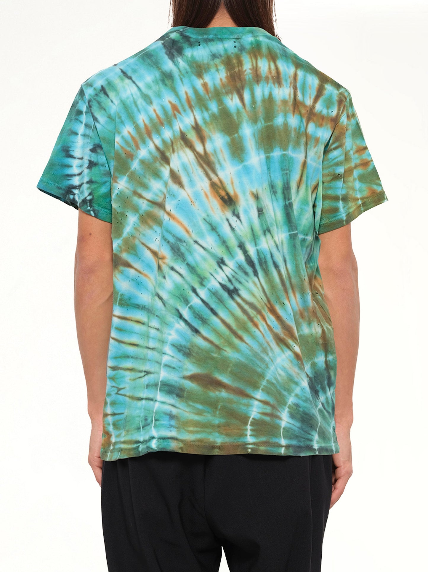 AMIRI Tie Dye Shotgun T-Shirt (Green)