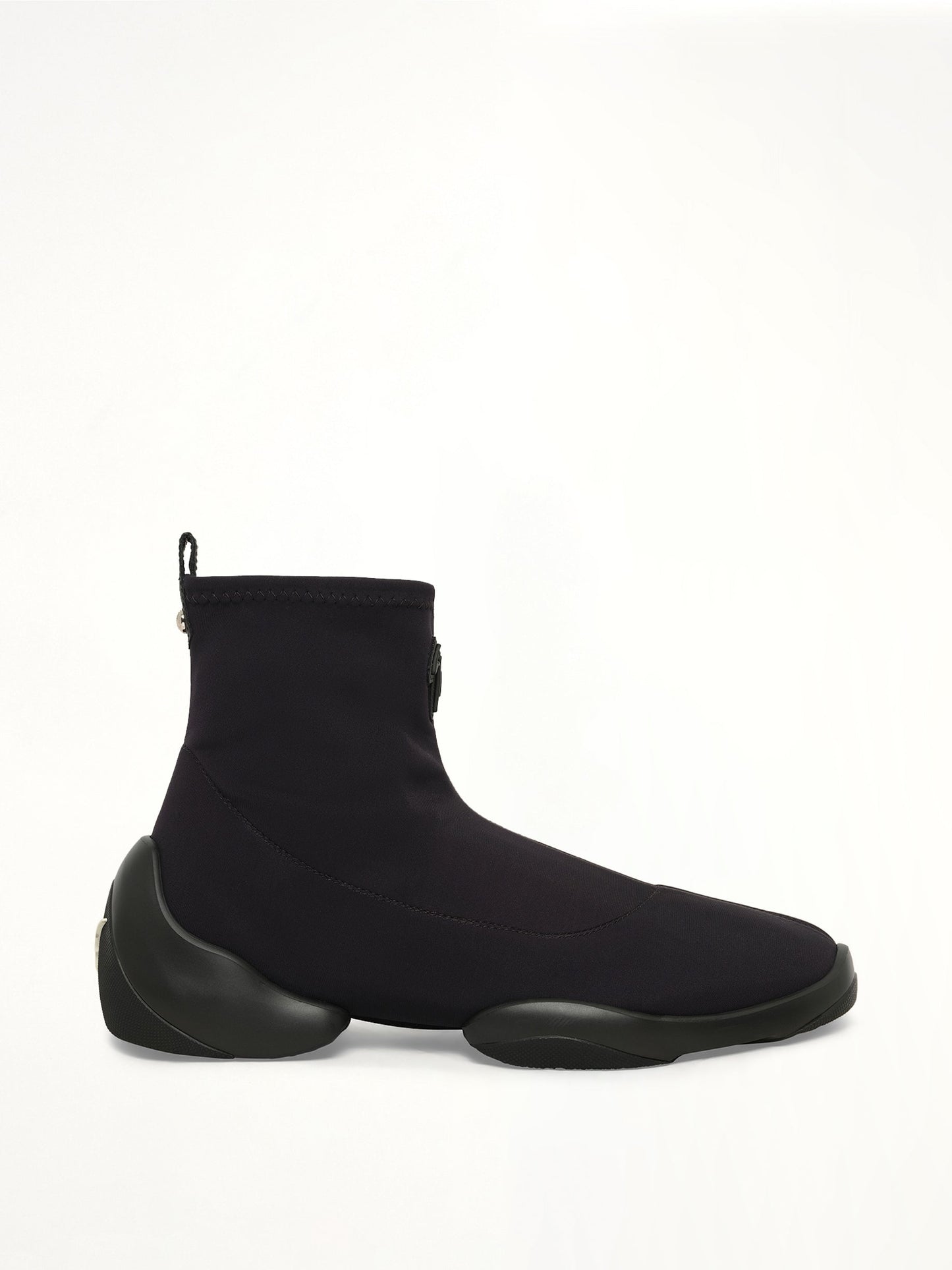 Image of Sneakers. Product name - Carlito Str Sneaker in Black colour by brand - GIUSEPPE ZANOTTI
