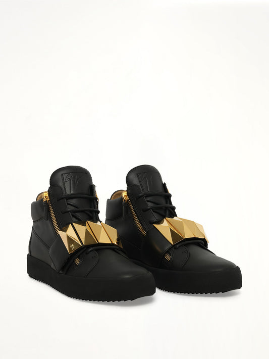 GIUSEPPE ZANOTTI GZ Birel/Vague Sneaker (Black)