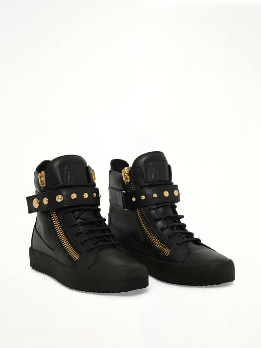 Giuseppe Zanotti Birel/Vague Low Sneaker (Black)