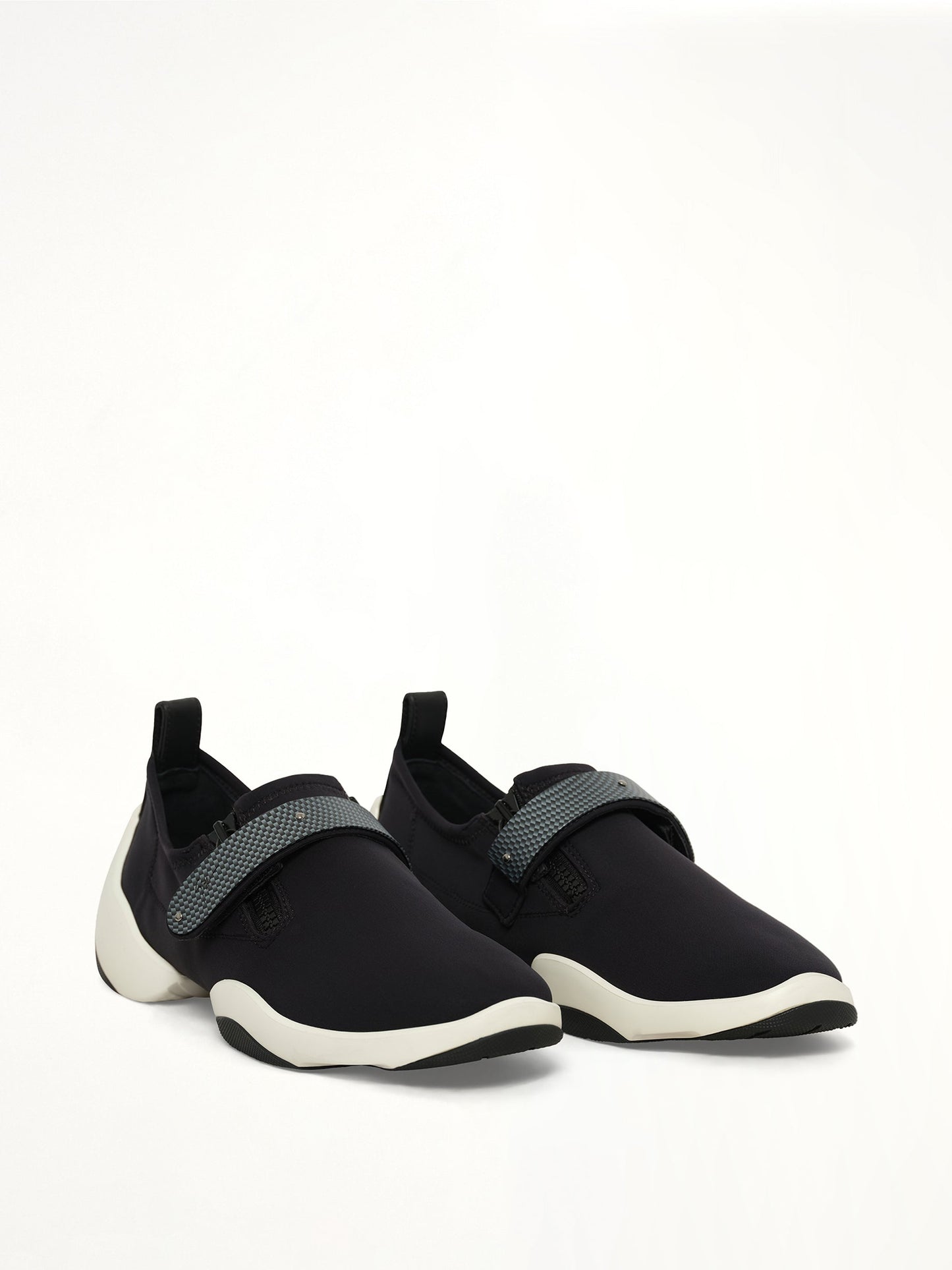 Giuseppe Zanotti Carlito Stretch Sneaker (Black)