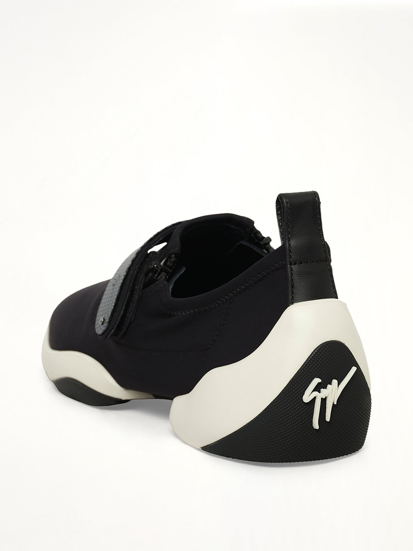 Giuseppe Zanotti Carlito Stretch Sneaker (Black)