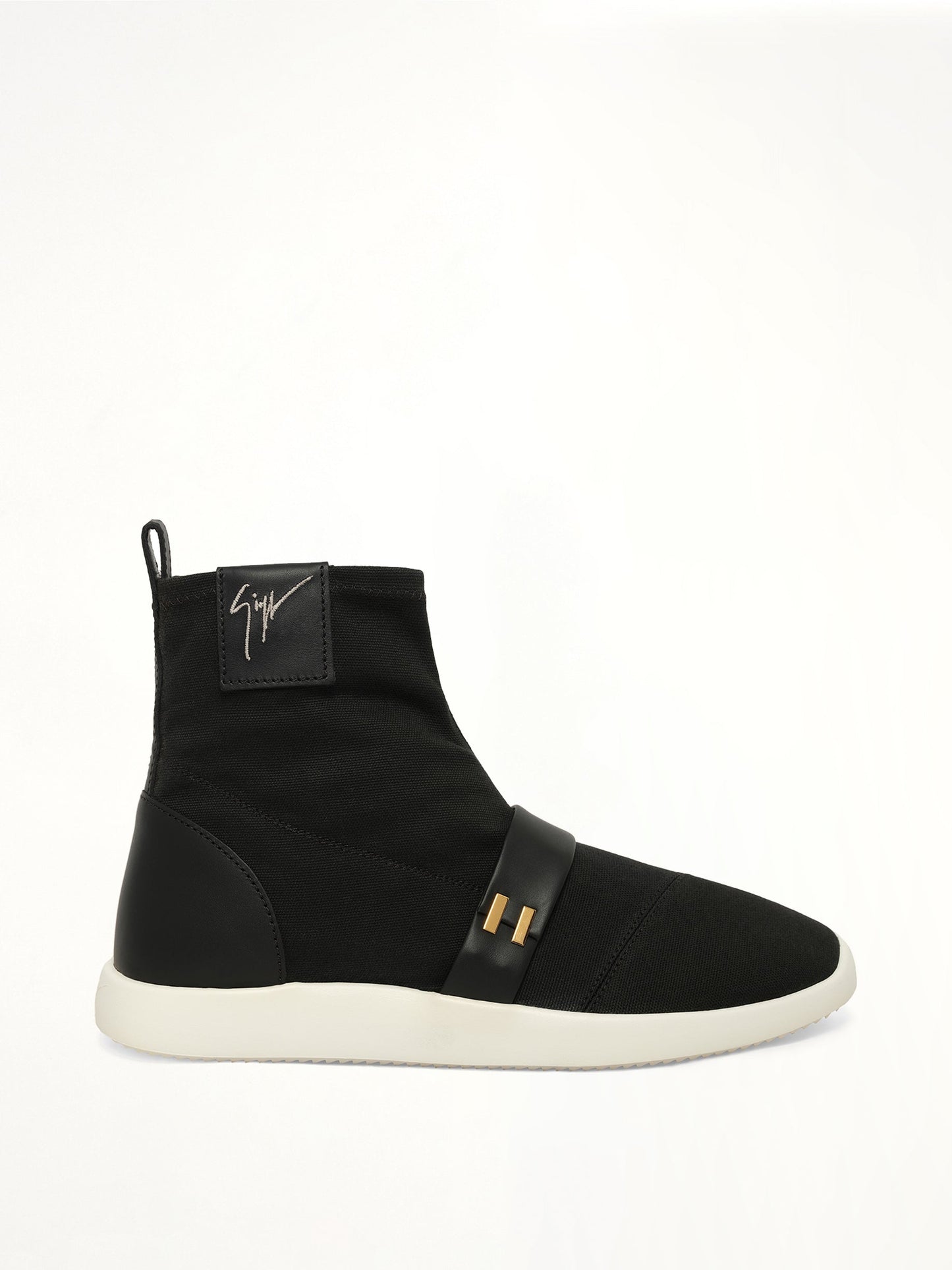 Image of Sneakers. Product name - Hunt Sneaker in Black colour by brand - GIUSEPPE ZANOTTI