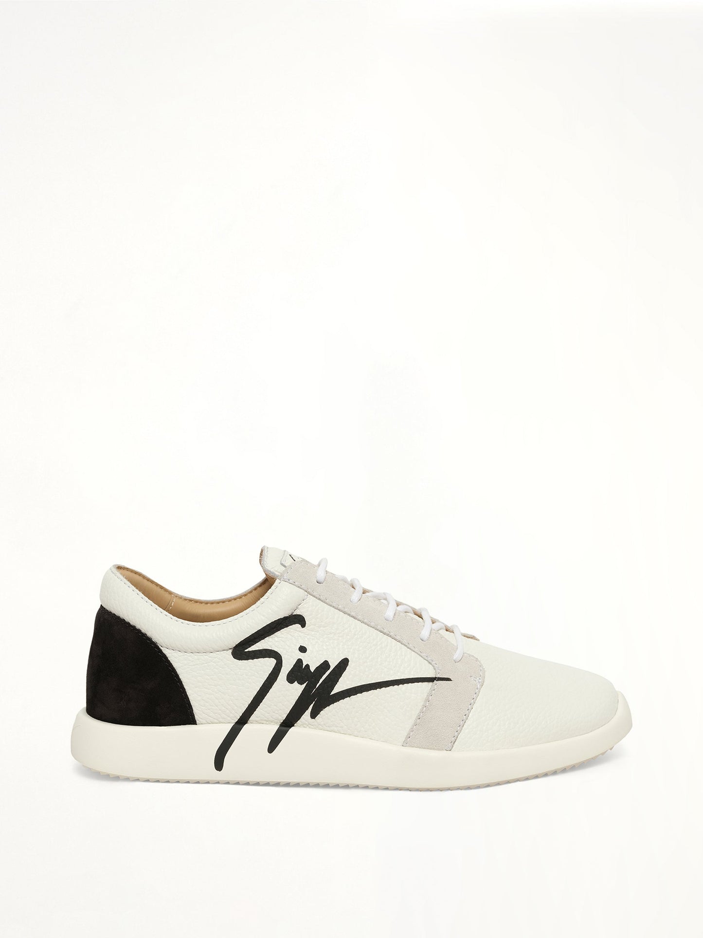 Image of Sneakers. Product name - Indos Vague Sneaker in White colour by brand - GIUSEPPE ZANOTTI