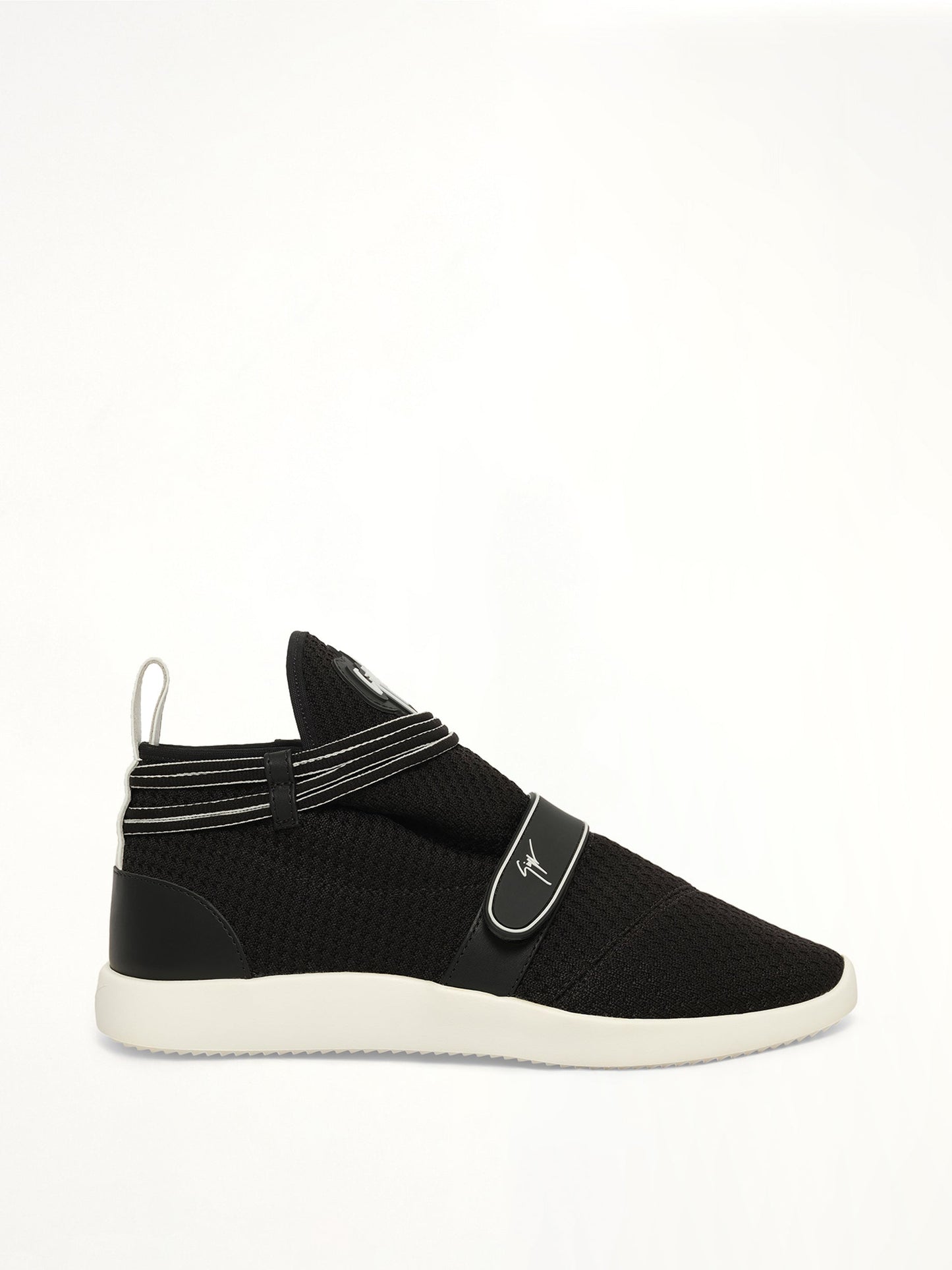 Image of Sneakers. Product name - Isterica Str Sneaker in Black colour by brand - GIUSEPPE ZANOTTI