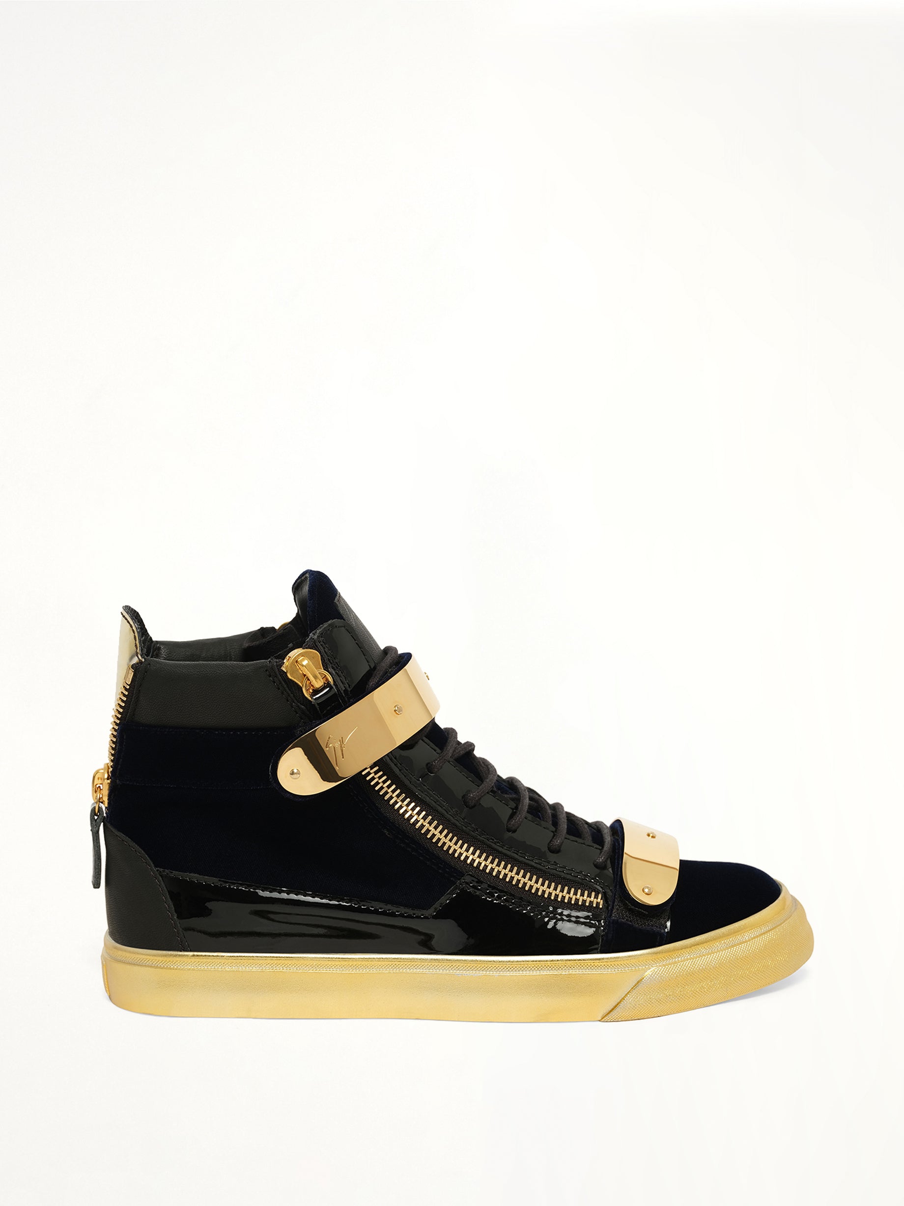 Image of Sneakers. Product name - Veronica Sneaker in Navy colour by brand - GIUSEPPE ZANOTTI