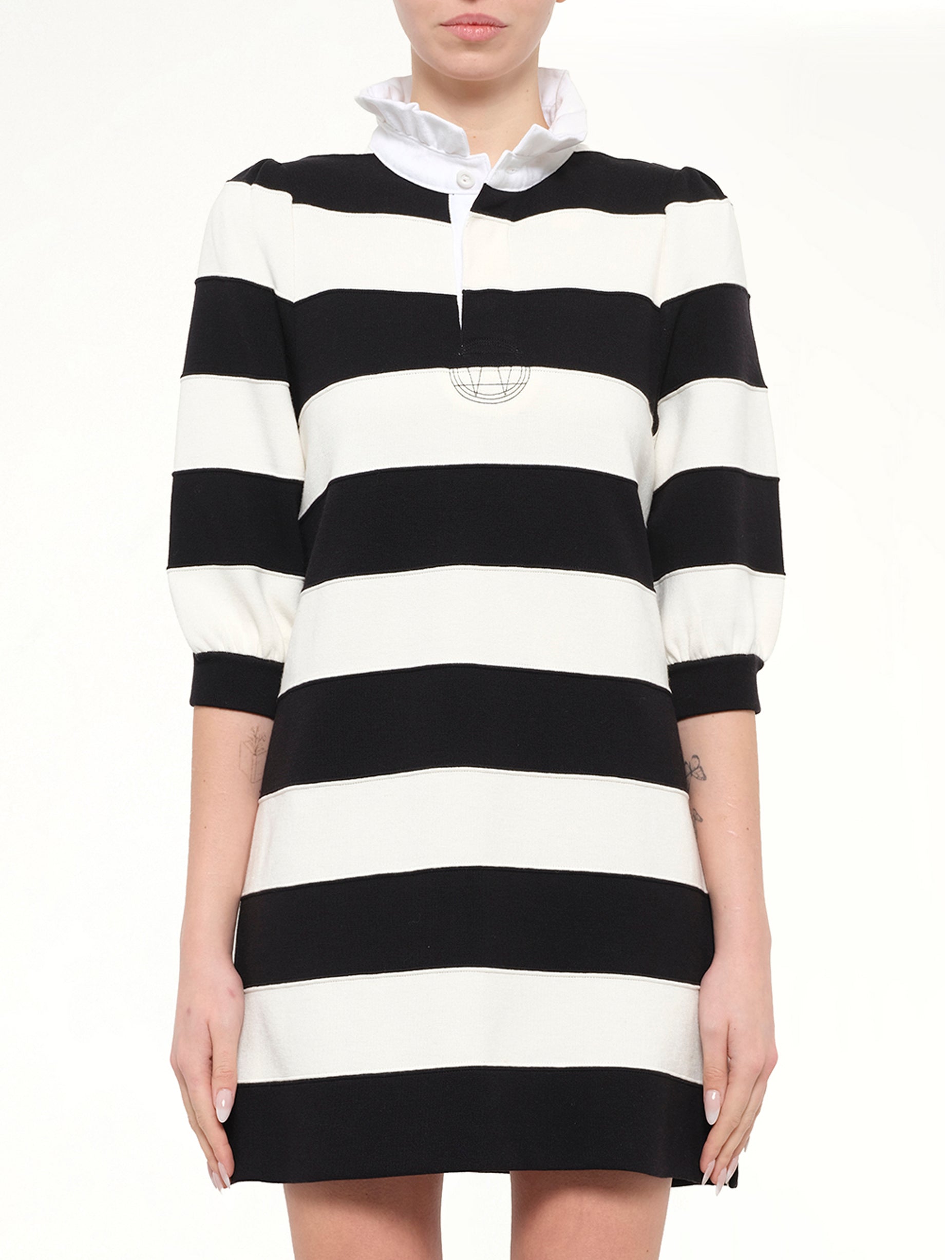Image of Dresses. Product name - Marc Jacobs Puff Sleeve Dress in Multicolour colour by brand - MARC JACOBS