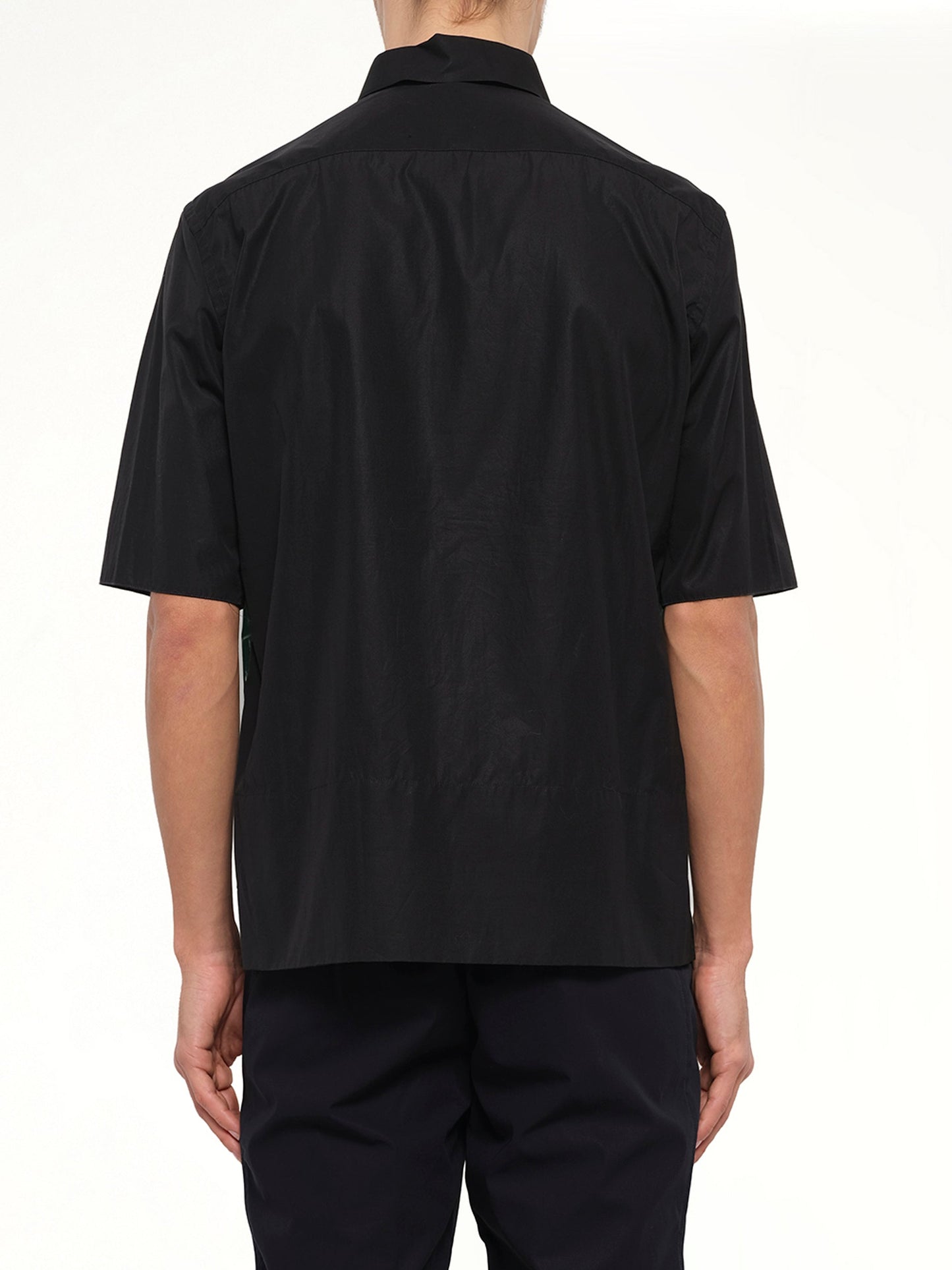 LANVIN 3/4 Sleeves Shirt (Black)