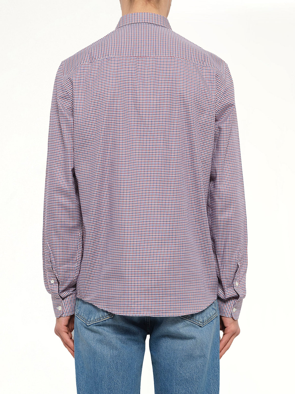 MIX Button Down Shirt (Burg/Navy)