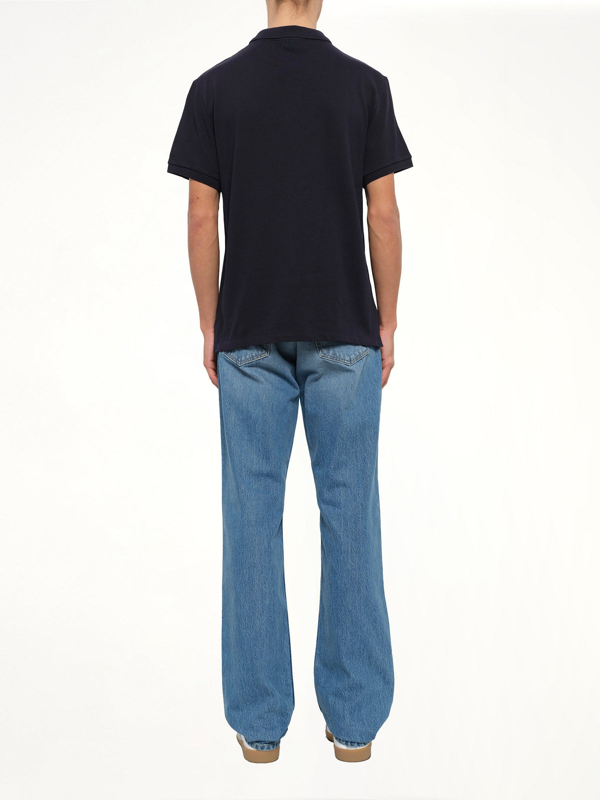 MIX Buttoned Polo (Navy)