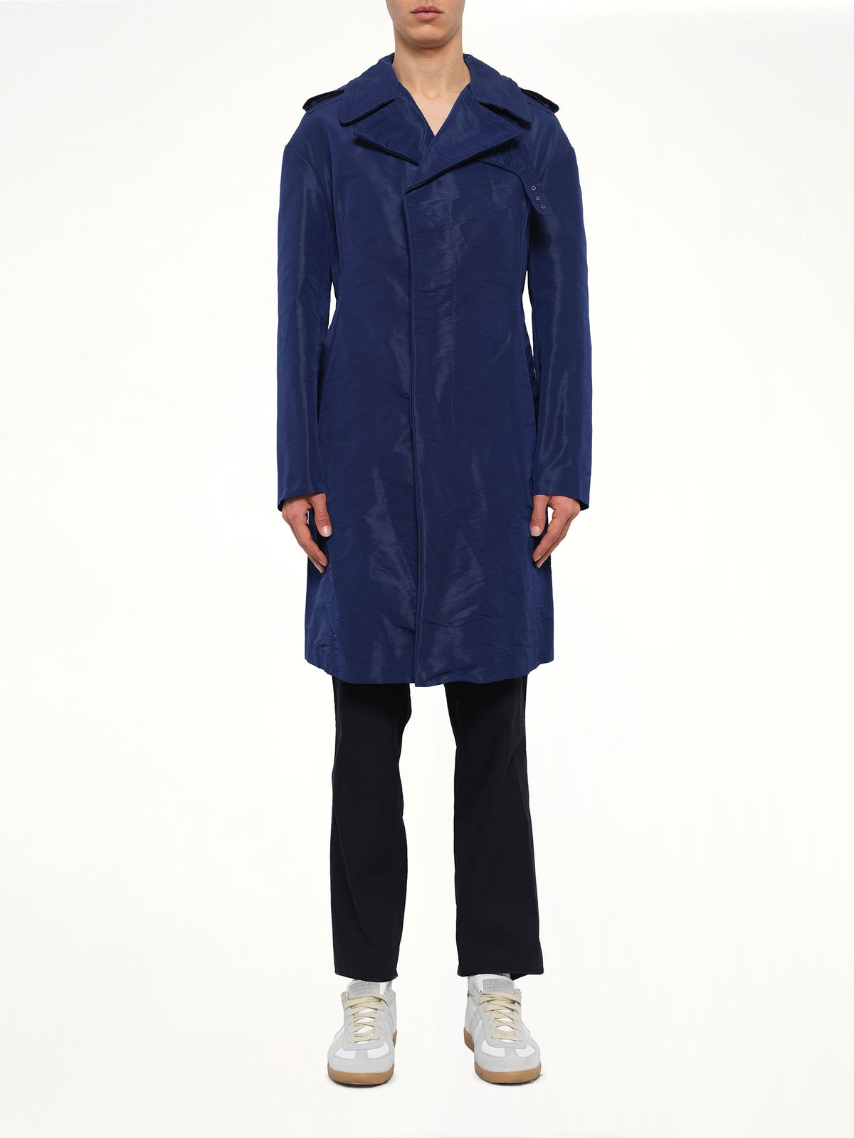 LANVIN Coat Airy (Blue)