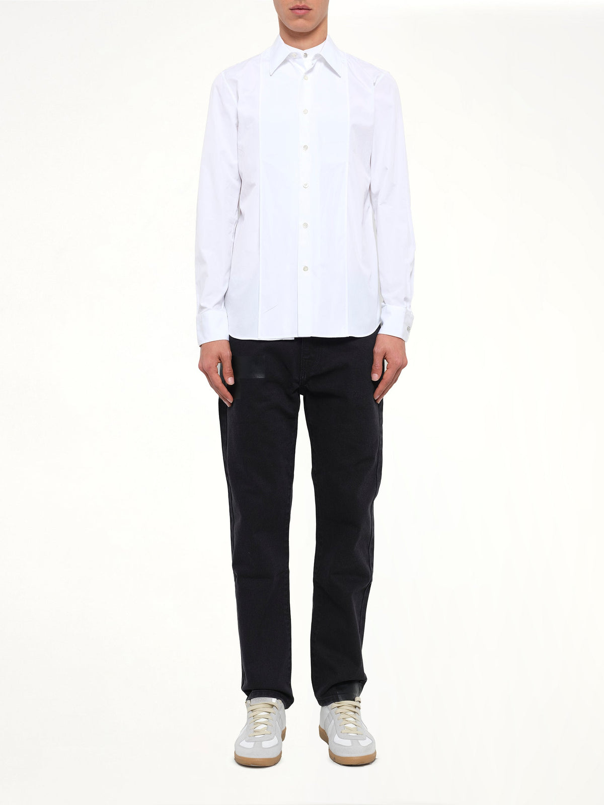 ALEXANDER MCQUEEN Cotton Shirt (White)