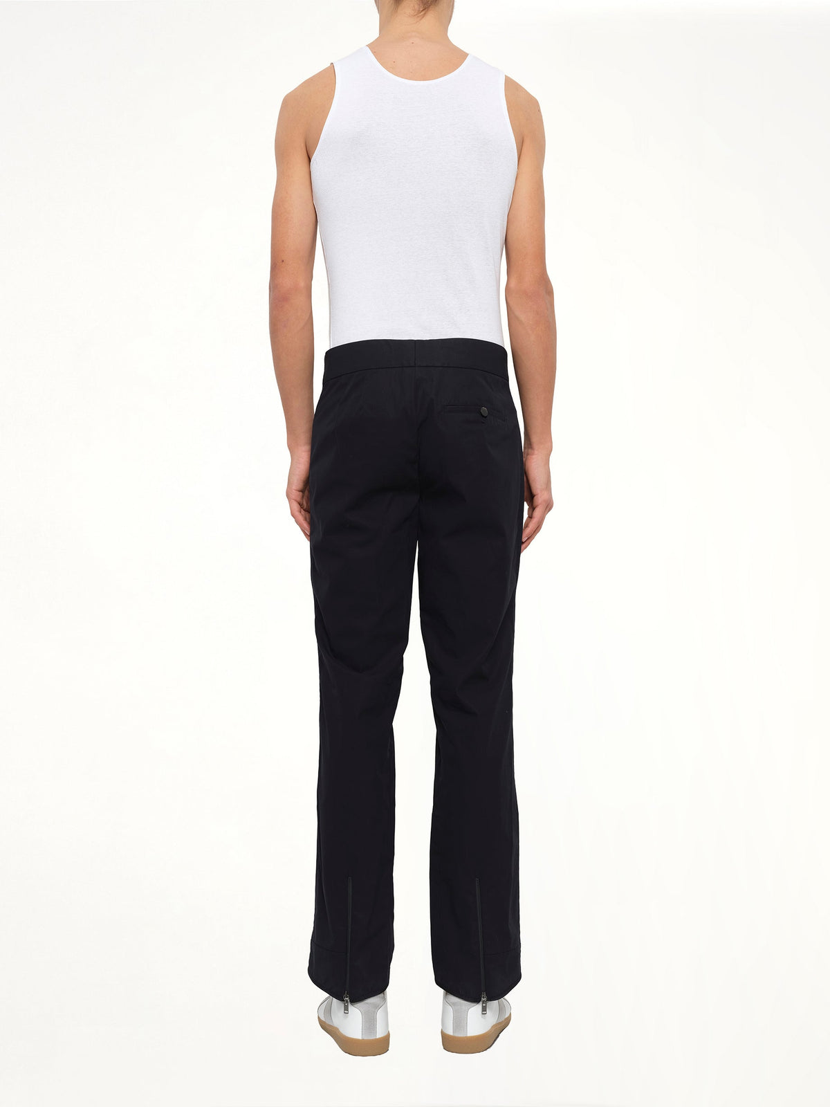 LANVIN Flare And Zipped Pant (Black)