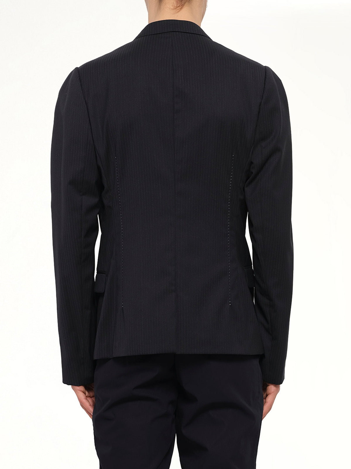LANVIN Jacket with Displaced Lapel (Black)