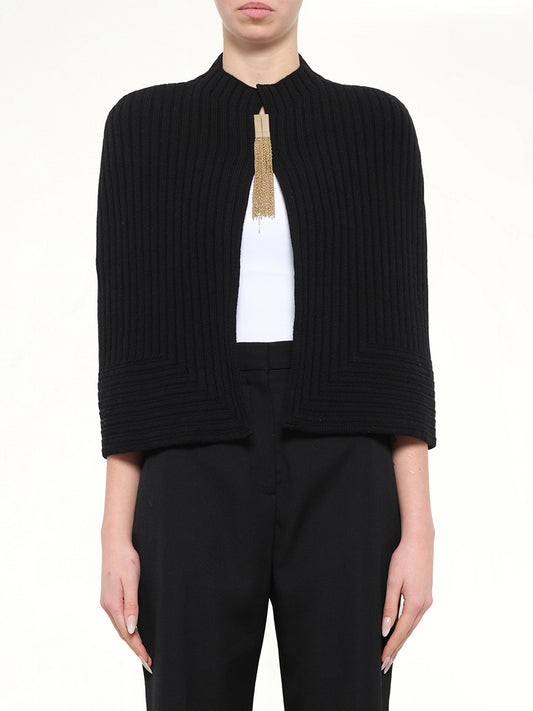 Image of Coats & Jackets. Product name - Knitted Jacket in Multi colour by brand - LANVIN