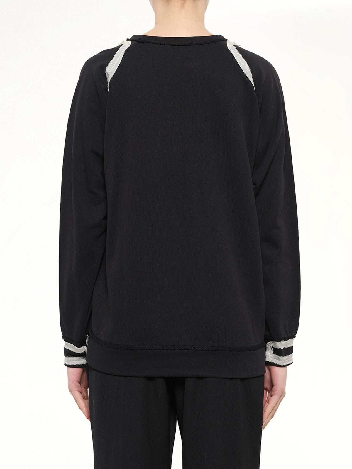 Lanvin Emb Jersey Top (Black)