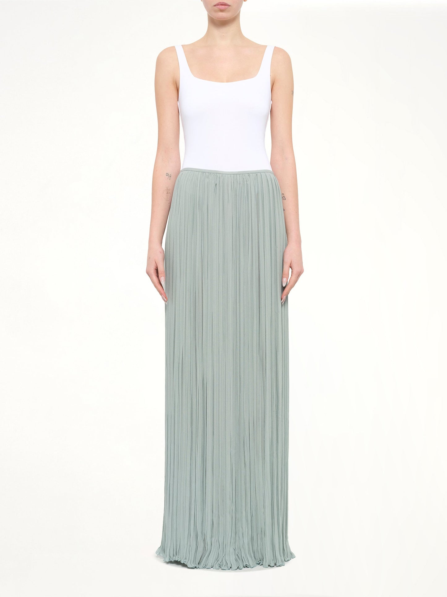 LANVIN Long Skirt (Blue)