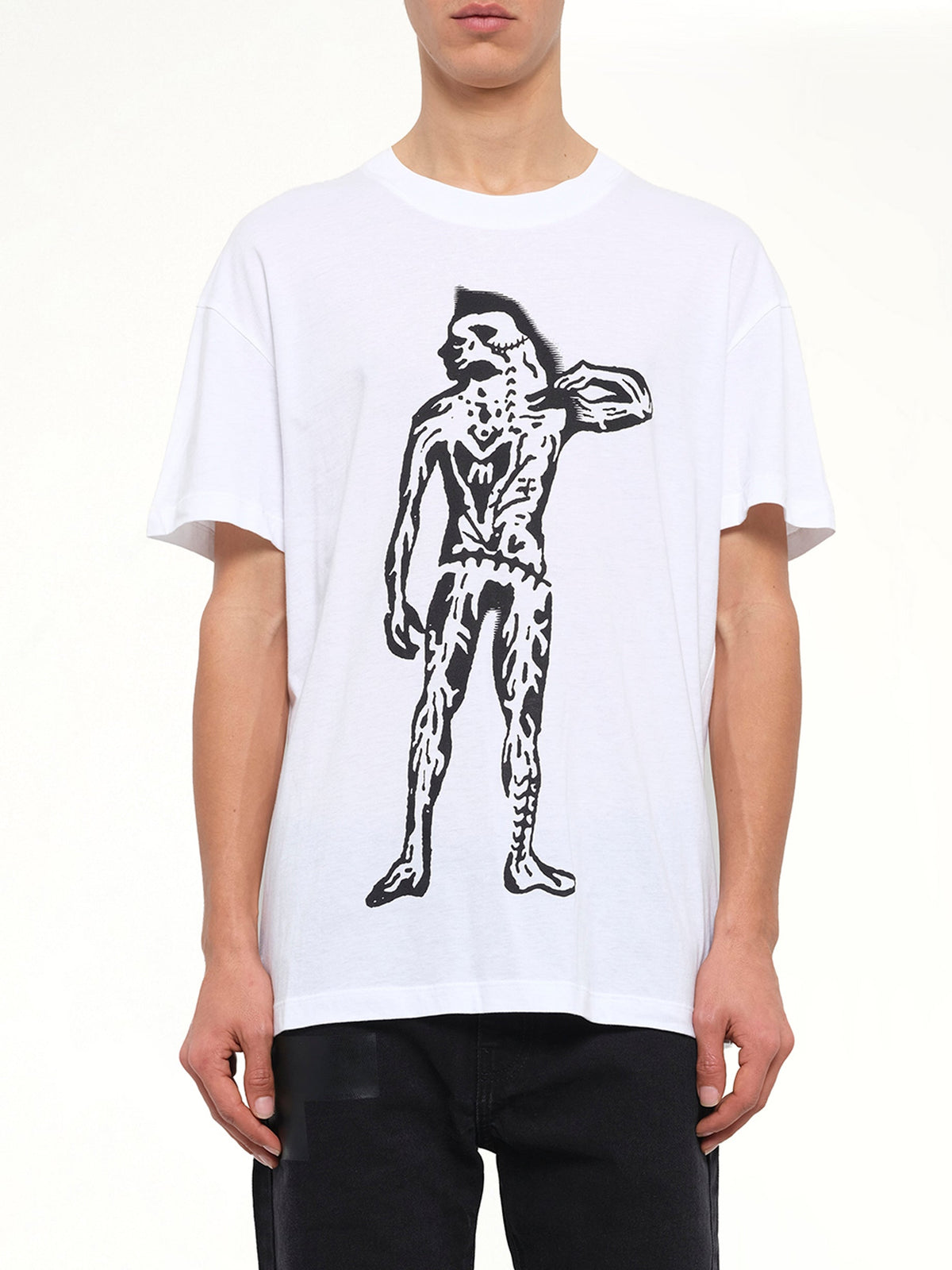 Image of T-Shirts. Product name - MCQ T-Shirt in White colour by brand - ALEXANDER MCQUEEN