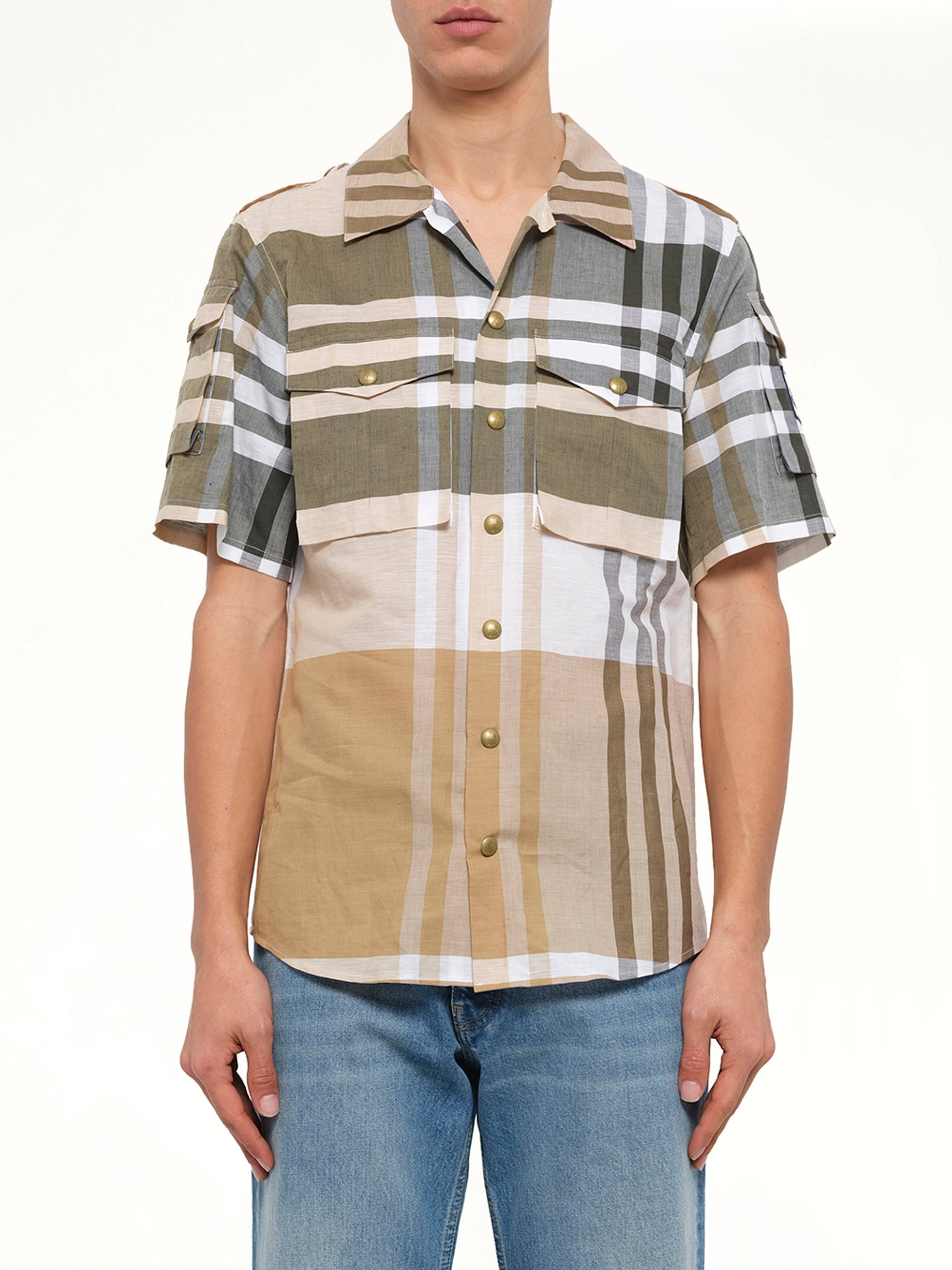 Image of Shirts. Product name - Moncler Shirt in 42 colour by brand - MONCLER