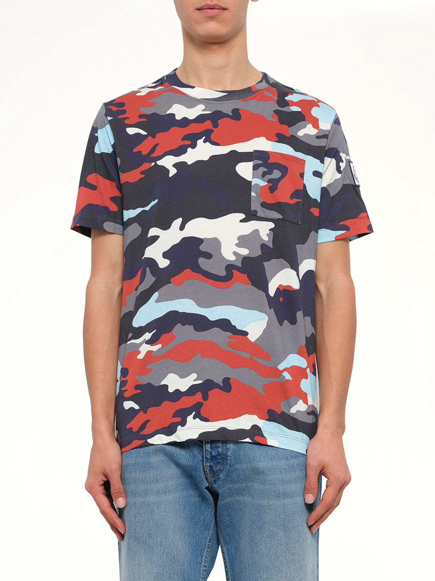 Image of T-Shirts. Product name - Moncler T-Shirt in 959 colour by brand - MONCLER