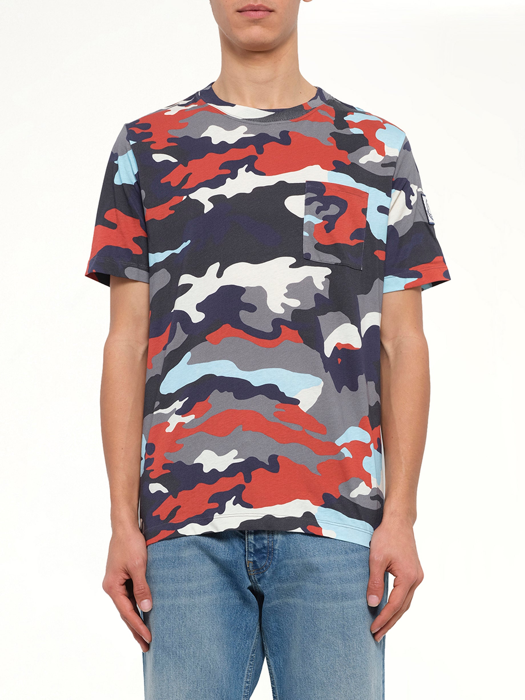 Image of T-Shirts. Product name - Moncler T-Shirt in 959 colour by brand - MONCLER