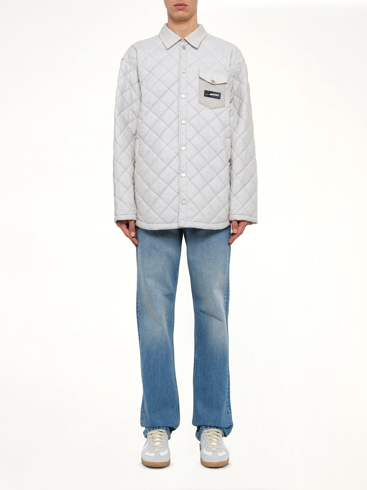 EGONLAB Quilted Shirt (Grey)