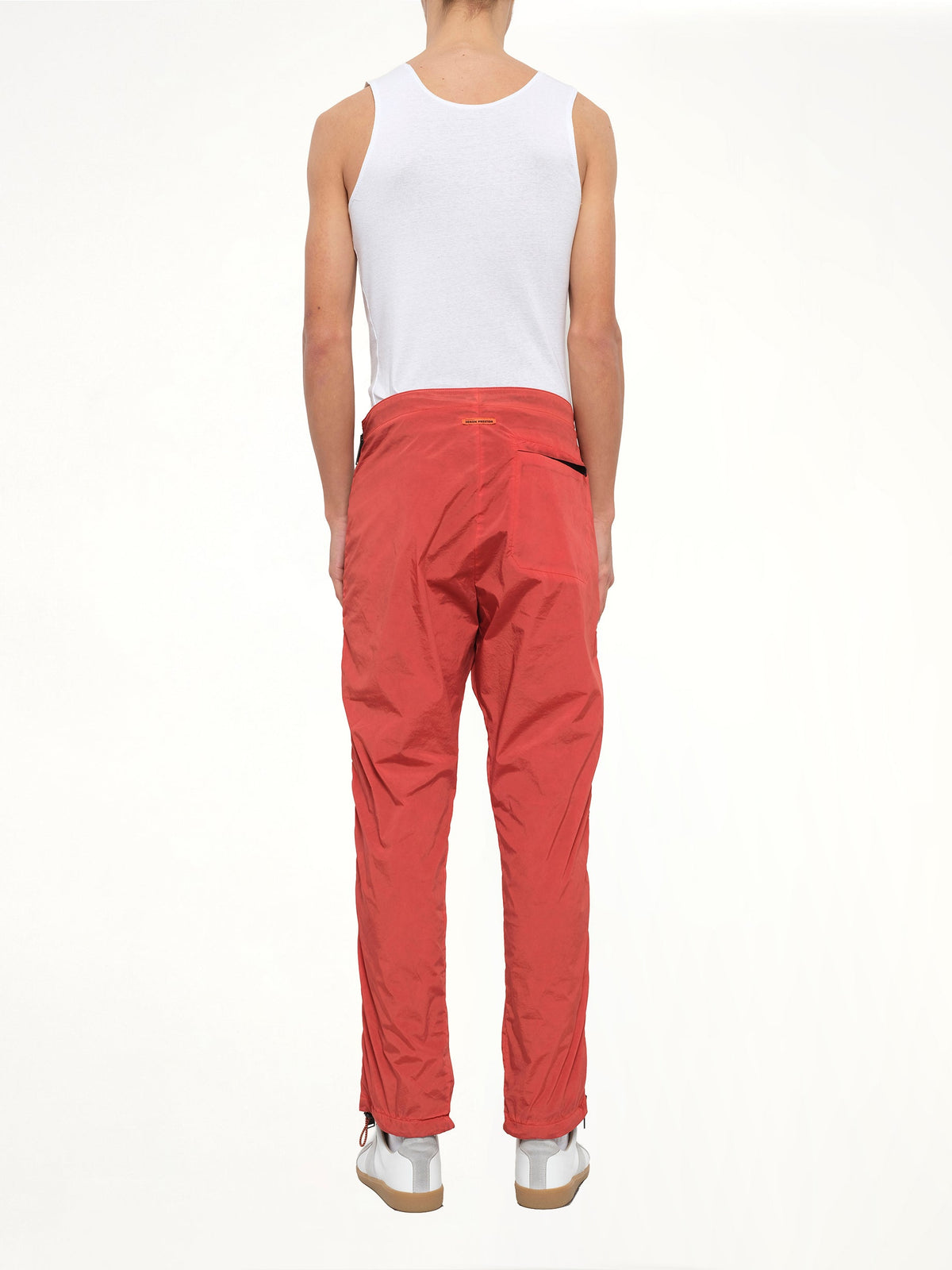 HERON PRESTON Side Zip Pants (Red)