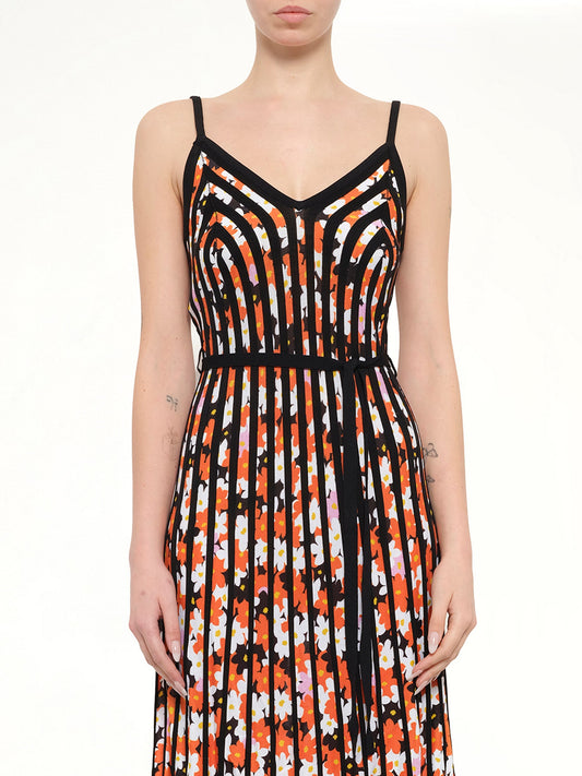 Image of Dresses. Product name - Flower Dress in Black colour by brand - KENZO