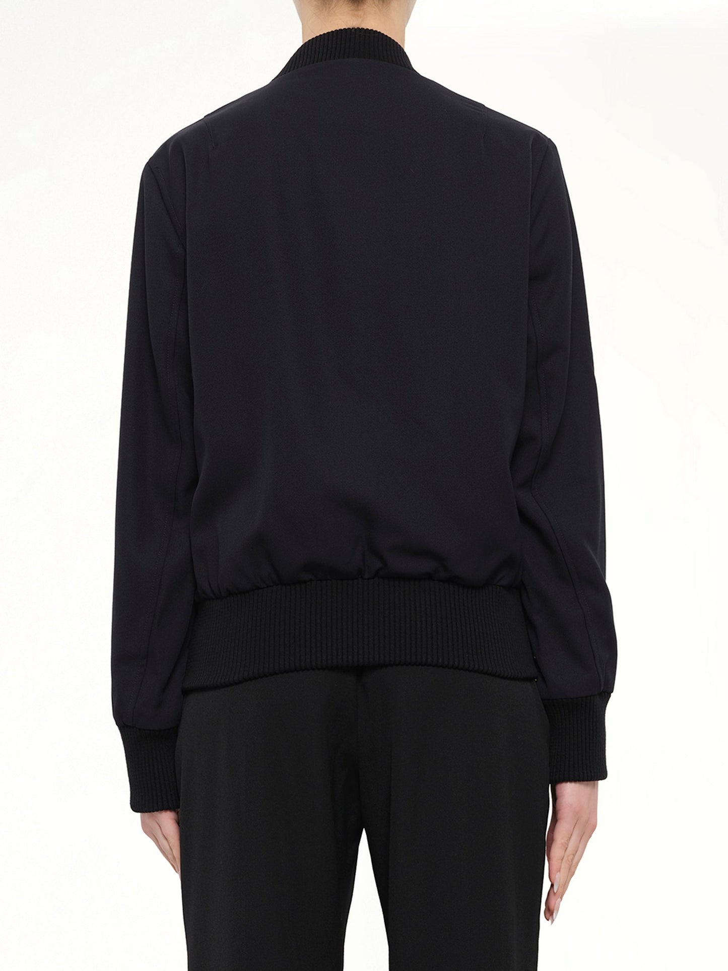 MIX Zipped Teddy Jacket (Navy)