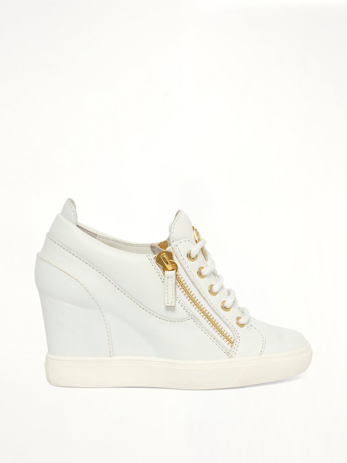 Image of Sneakers. Product name - GZ Birel/Vague Sneaker in White colour by brand - GIUSEPPE ZANOTTI