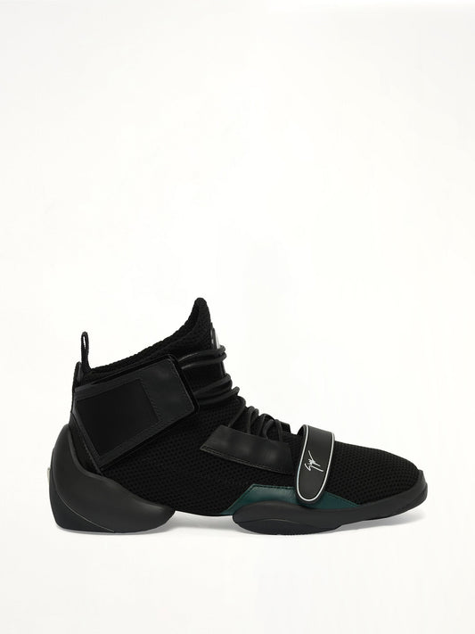 Image of Sneakers. Product name - Giollo Sneaker in Black colour by brand - GIUSEPPE ZANOTTI