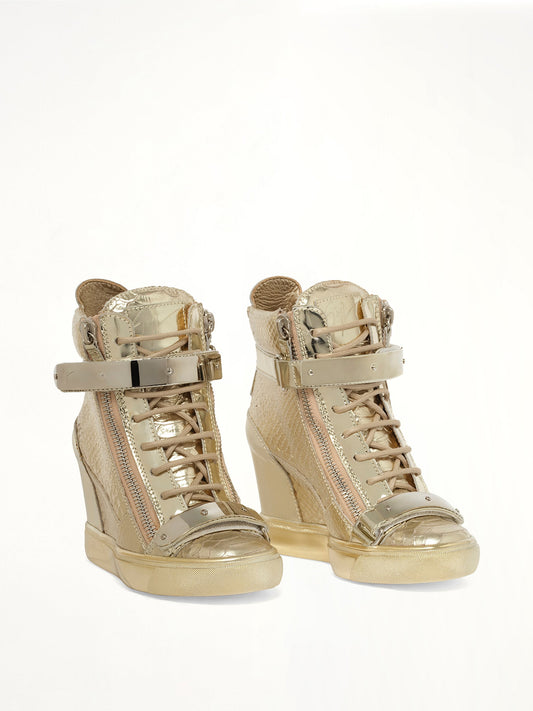 GIUSEPPE ZANOTTI Golia Platino Sneaker (Black)
