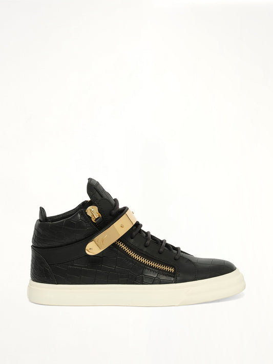 Image of Sneakers. Product name - Ringo Nero Sneaker in 3 colour by brand - GIUSEPPE ZANOTTI