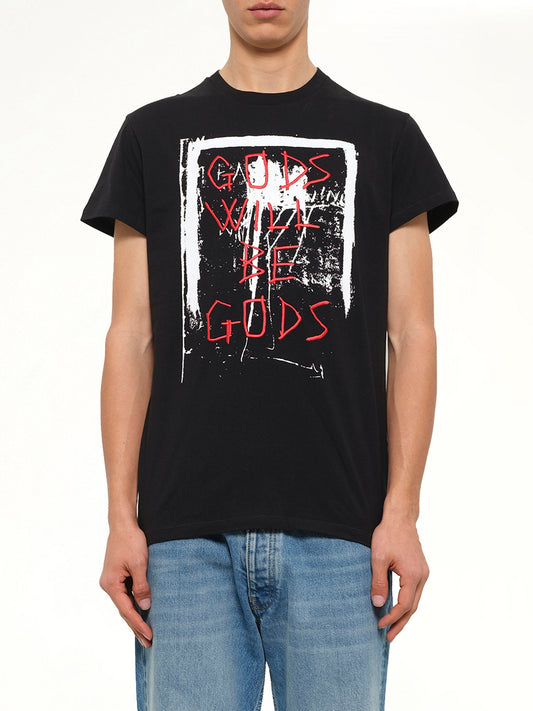 Image of T-Shirts. Product name - Gods T-Shirt in Mix colour by brand - NEIL BARRETT