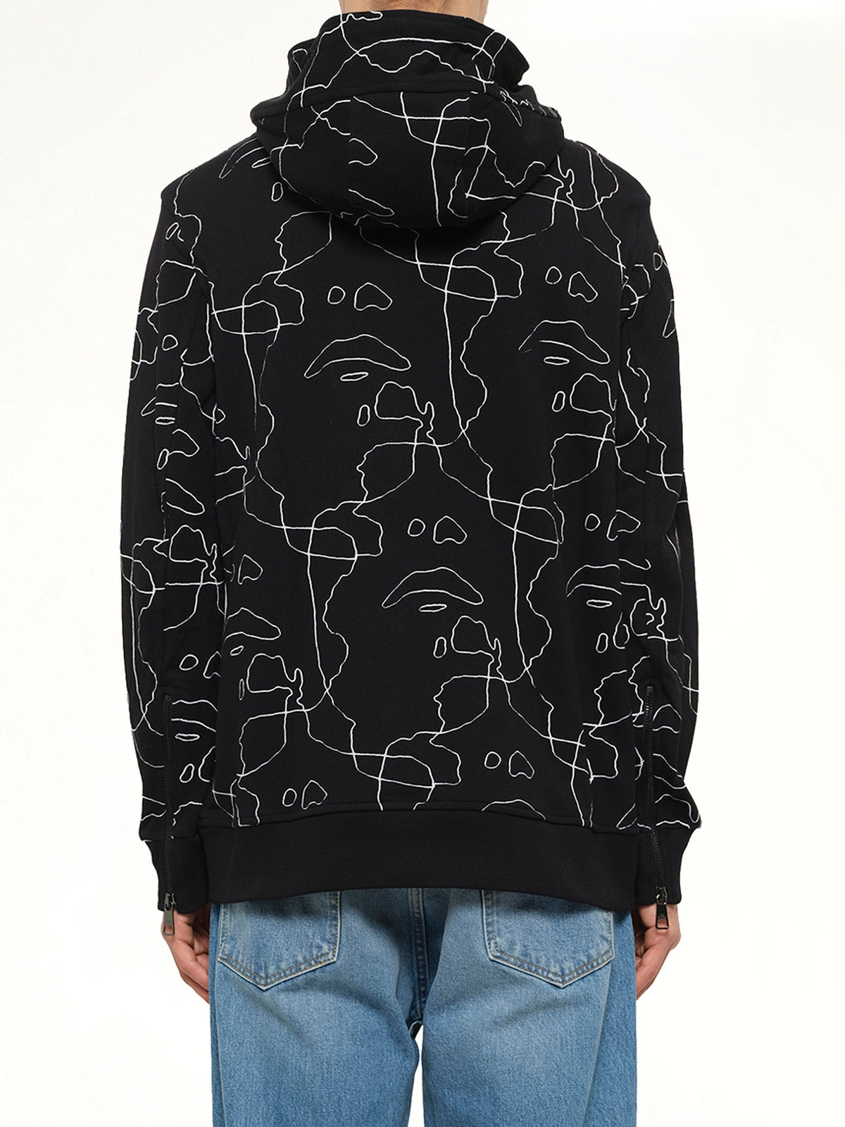 NEIL BARRETT Hoodie (Black)
