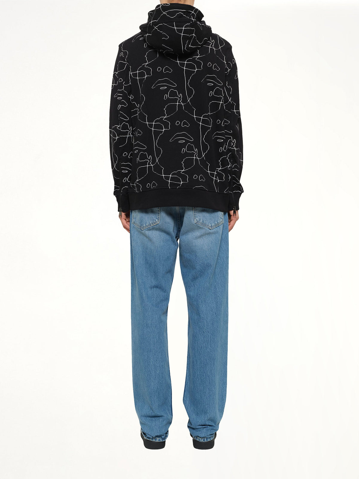 NEIL BARRETT Hoodie (Black)